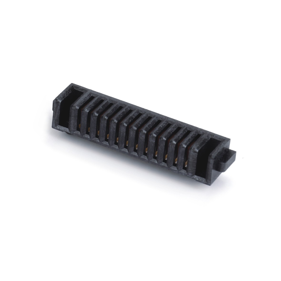 2.0mm 电池座连接器 母座 卧贴 LXW2.0-XXS