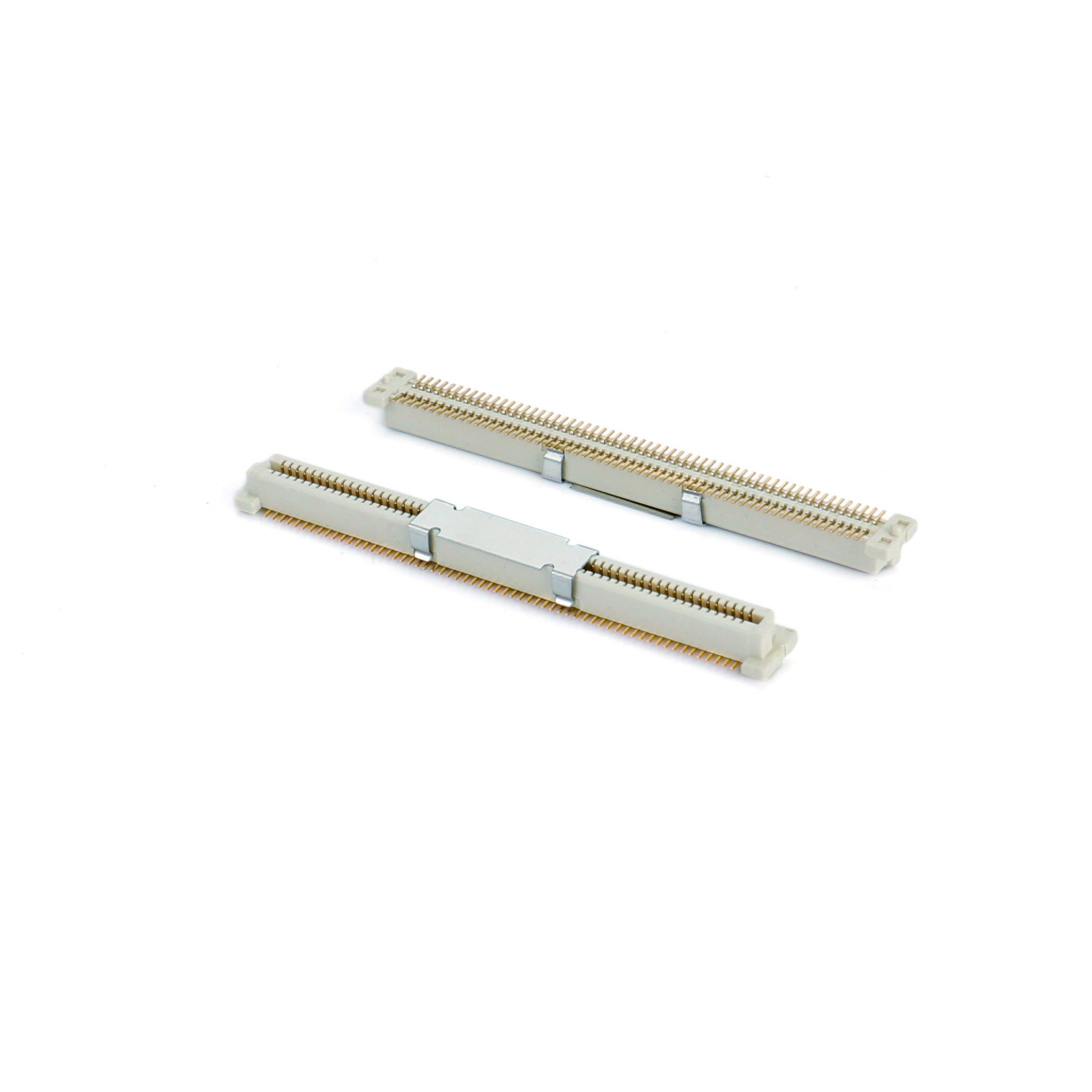 0.8mm 高速板对板连接器（母座）替代AMP FCI61083 料号：LB5XX-GXXS-COR