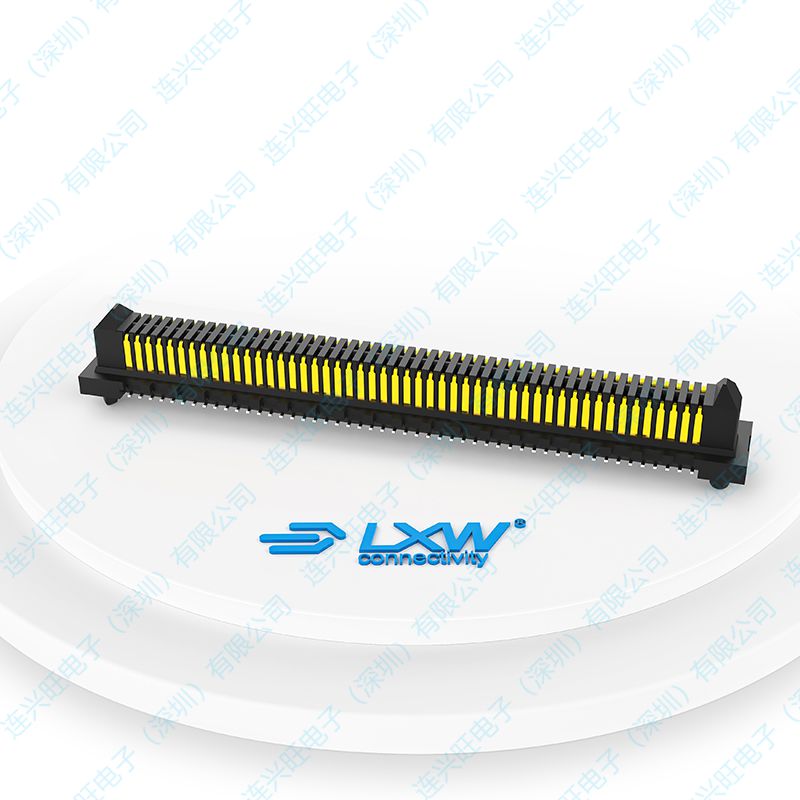 0.8mm 高速板对板连接器(公座)LB3XX-GXXP-BOR-01(ERM8系列替代)